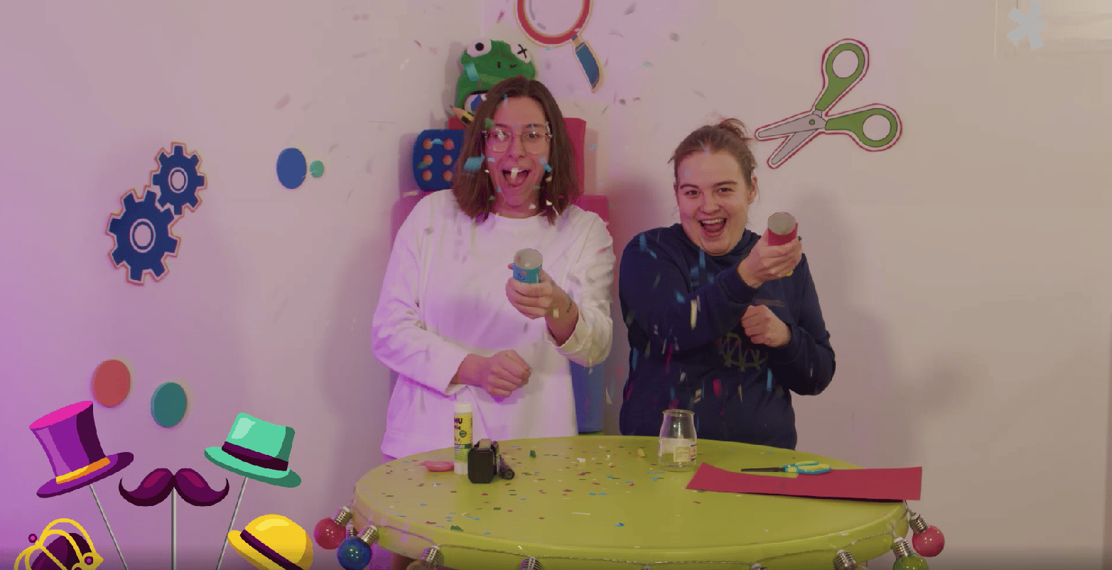 Fasching Kunterbunter Bastelspaß Gebärdenwelt.TV